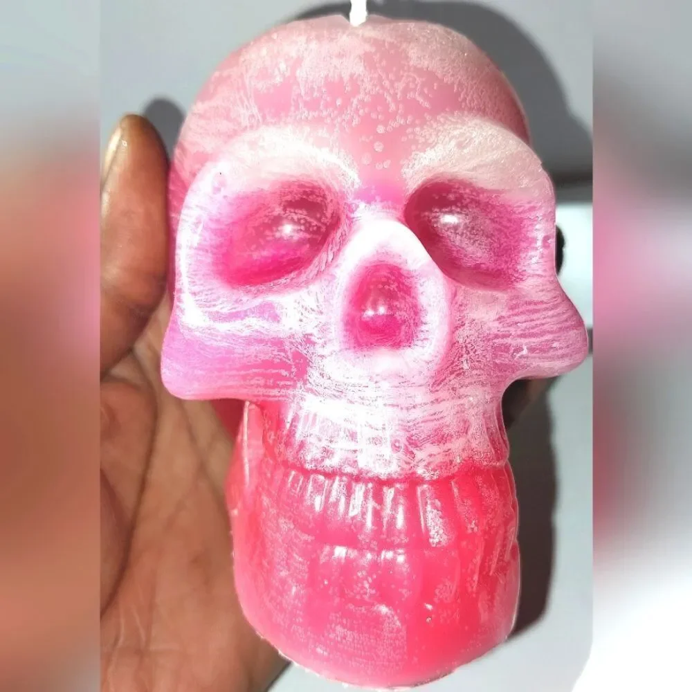 Hand crafted limited edition from our Raging skull candle collection